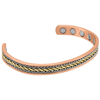 MagnetRX® Women's Copper Bracelet – Effective 99.9% Pure Copper Magnetic Therapy Bracelets