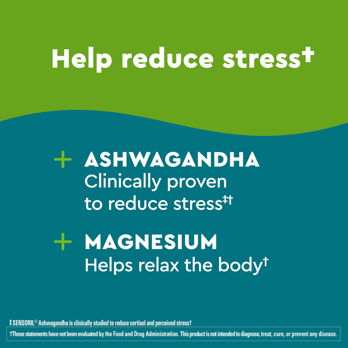 Nature Made Wellblends Calm & Relax, Ashwagandha 125 mg, Magnesium 300 mg