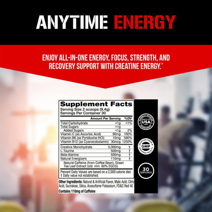 Evlution Nutrition Creatine 5000 - Supports Faster Recovery Lean Muscle Growth & Performance - Pre & Post Workout Powder - 5000mg Pure Creatine Monohydrate Per Serving - 60 Servings - Unflavored