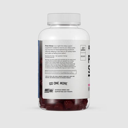 BPN Peak Sleep Gummy, Sleep Aid & Recovery Support Supplement, Berry