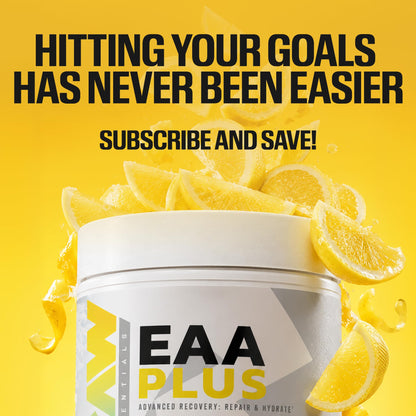 RAW EAA Plus, Amino Acids Powder, Watermelon Grape (30 Servings) - Pre Workout Amino Energy Powder for Advanced Endurance, Recovery & Lean Muscle Growth - BCAA Amino Acids Supplement for Men & Women
