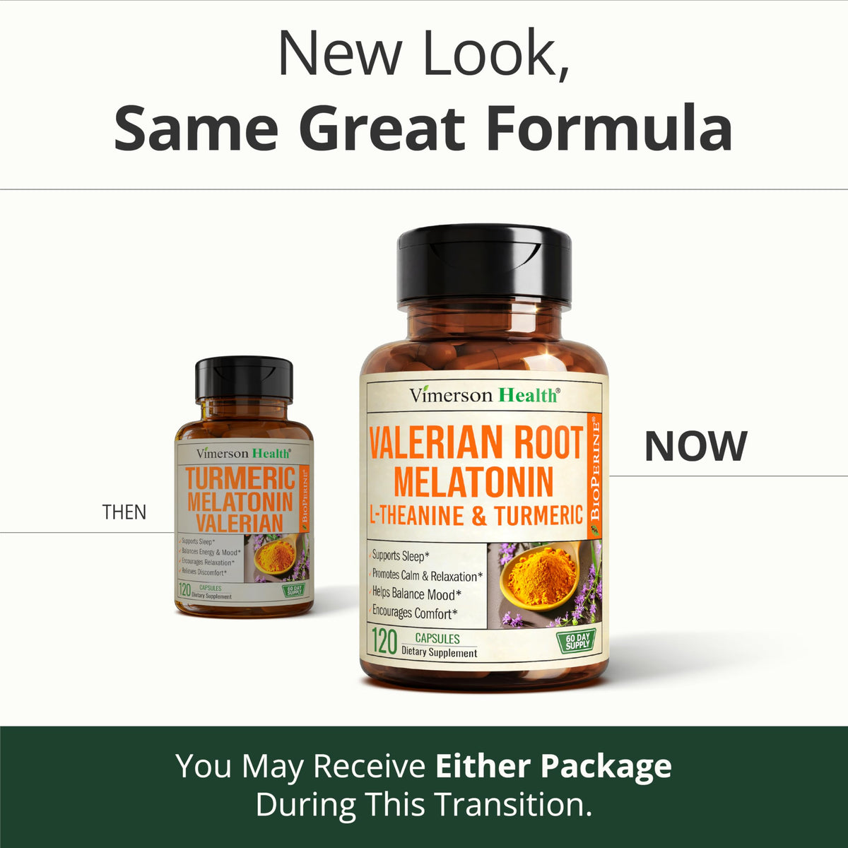 Melatonin 3mg + Valerian Root Capsules – Natural Sleep Aid for Adults 60Ct