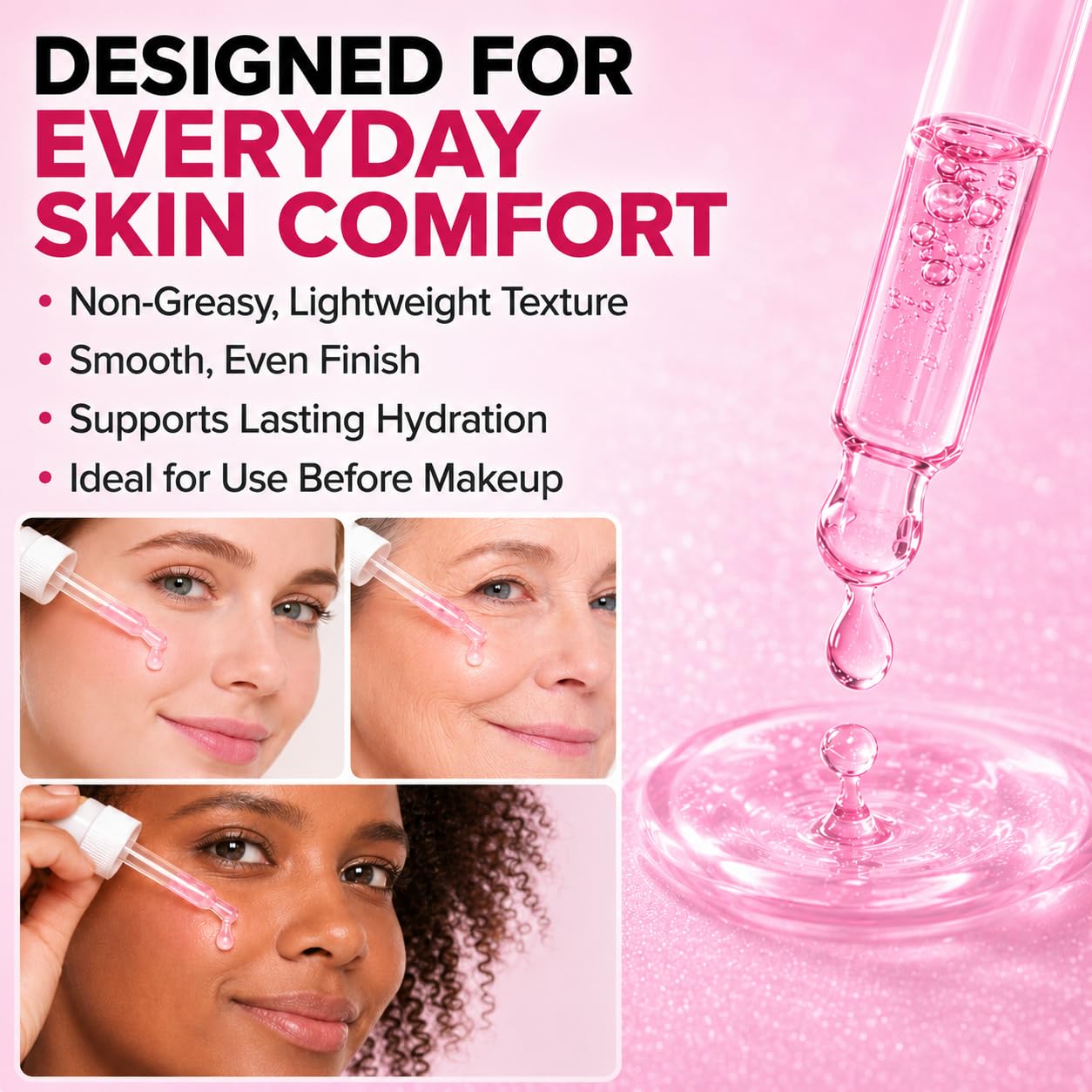 PDRN Pink Peptide Serum — 100% Natural, Vegan PDRN Serum (1 fl oz, 30ml) | Multi-Peptide & Hyaluronic, Skin Barrier Support, Wrinkle & Pore Care, Firming, Hydration Glow, Rose PDRN (Sodium DNA)