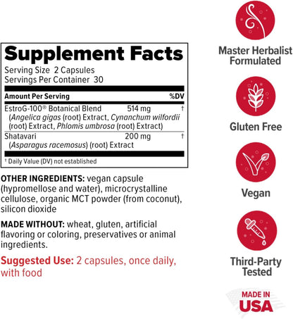 Redd Remedies Bone Health Advanced, 120 Capsules, and MenoWise, 60 Capsules