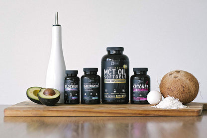 Pure MCT Oil Capsules (360 Softgels | 3000mg) 4 Month Supply Keto Pills w Unrefined Coconut