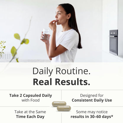 Psyllium Husk Capsules 1080mg - 60 Psyllium Fiber Capsules for Regularity