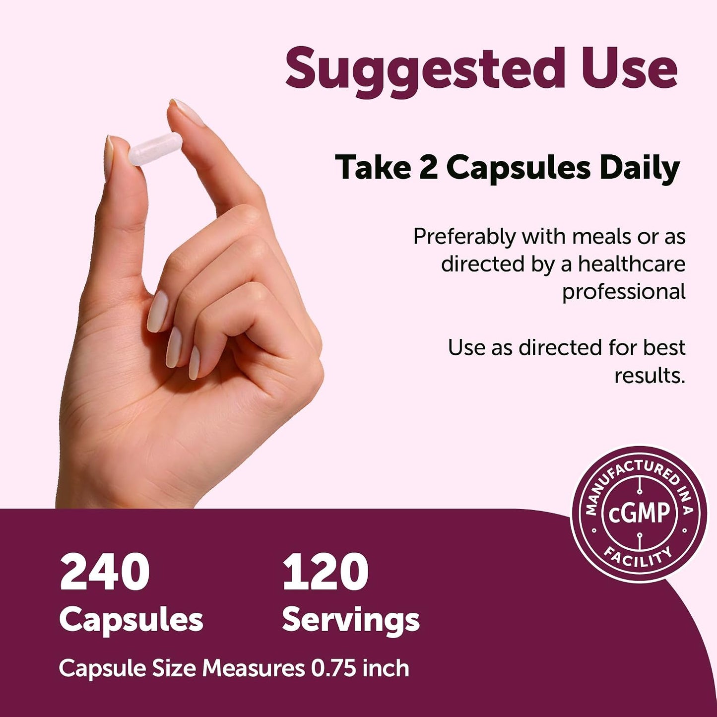Micro Ingredients Pure Methylated Multivitamin for Women, 240 Capsules | 32-in-1 Formula with Vitamin B, C, D + Iron, Methylfolate & More | Supports Women 's Daily Wellness | Filler Free, Non-GMO