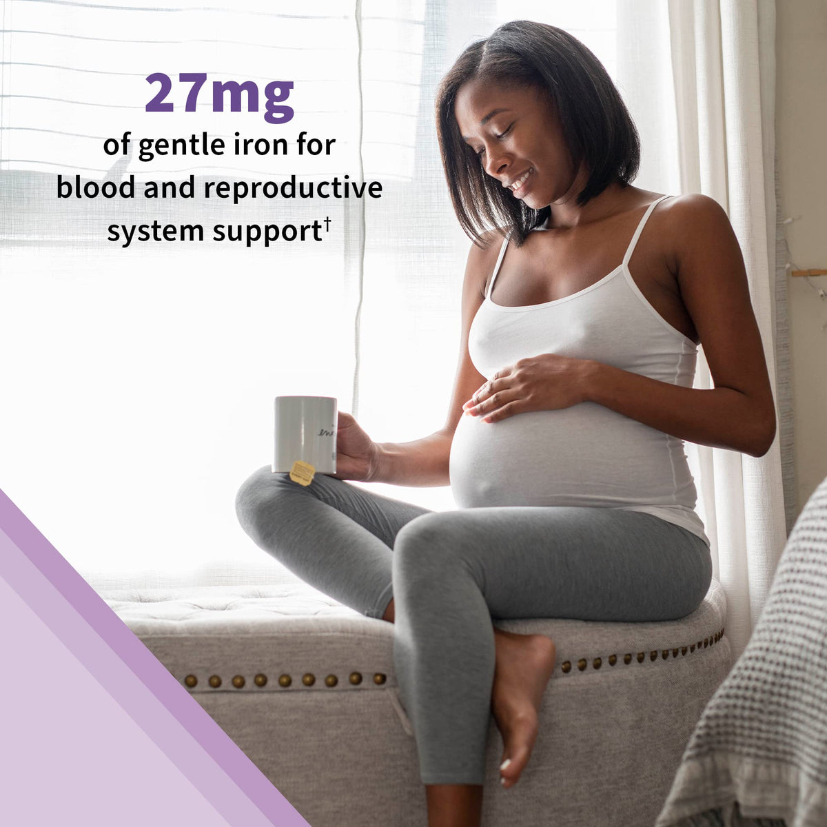 Garden of Life Prenatal Gummy Vitamins for Women with Iron:Folate,Biotin,D3&B12