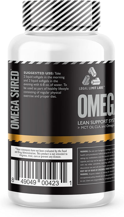 Legal Limit Labs Omega Shreds - MCT, CLA, DHA