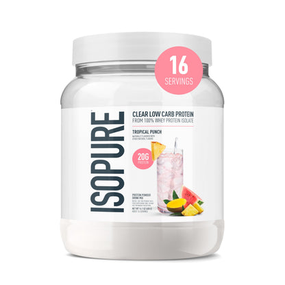 Isopure Clear Protein Stick Pack, Mixed Berry, 20 Count (Pack of 1)