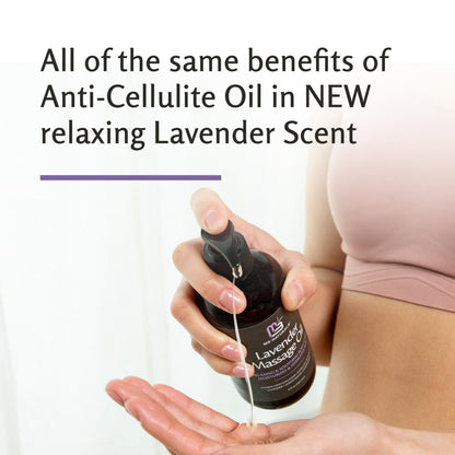 Anti Cellulite Massage Oil for Massage Therapy with Collagen (8 Fl Oz)