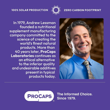 Andrew Lessman ProCaps Ultimate Eye Support with Astaxanthin 60 Softgels | Lutein, Zeaxanthin & 4 mg Astaxanthin plus Bilberry, EGCG & Ahiflower Oil for macular, retinal & vision support.