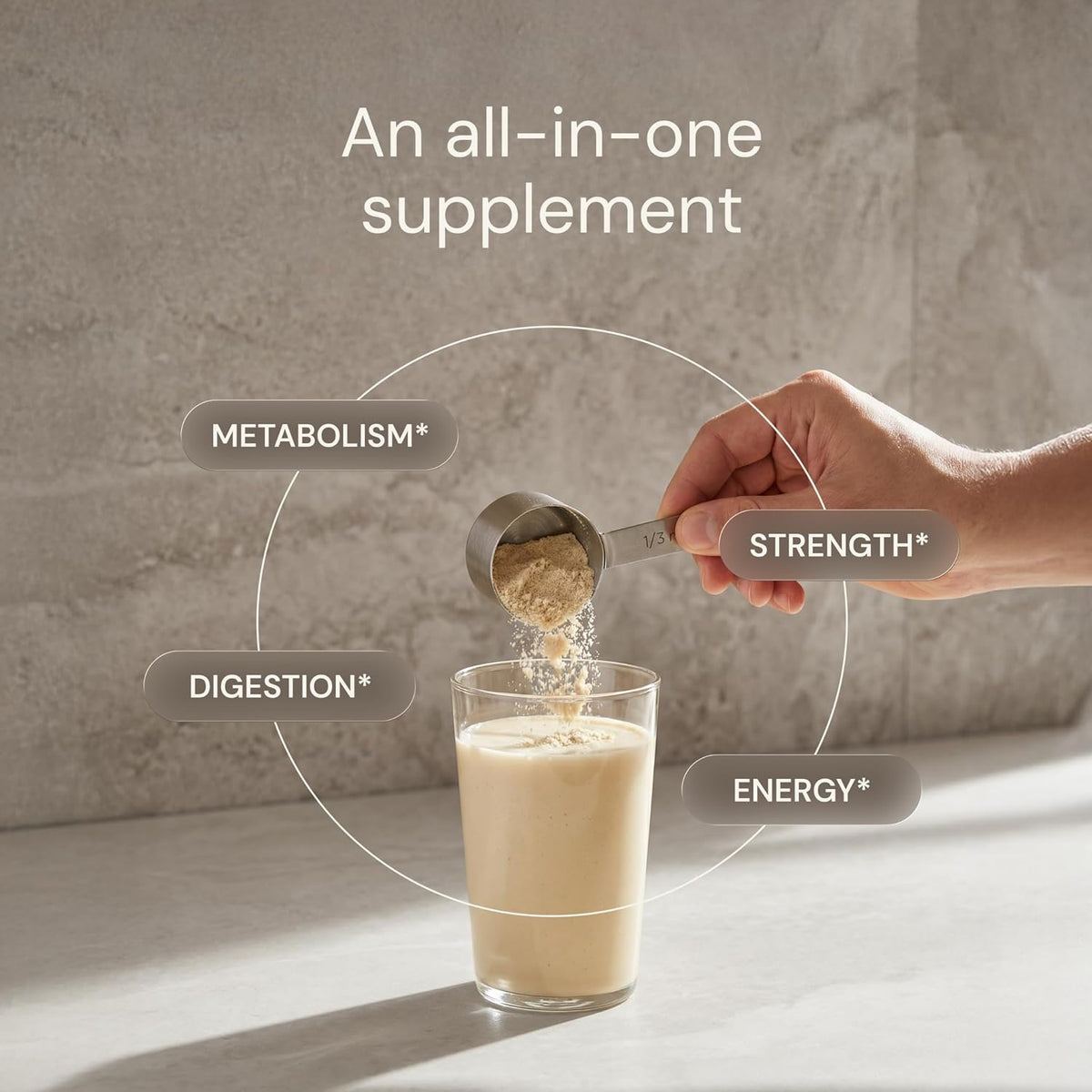 Blueprint Bryan Johnson Vegan Protein Meal Replacement – Plant Based Hemp Protein with 30g Protein Per Serving – Low Calorie, Flavored Protein for Women & Men – Dairy Free – 15 Servings - Vanilla