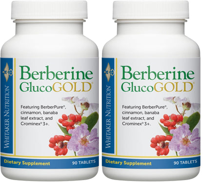Dr. Whitaker’s Berberine GlucoGold Supplement with Berberine and Cinnamon