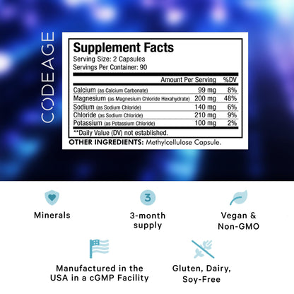 Keto Electrolytes Supplement – Vegan Electrolyte Tablets w Magnesium, Potassium