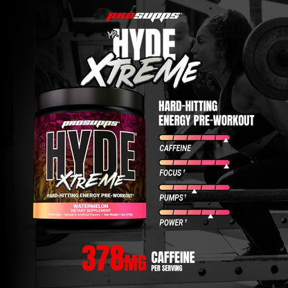 ProSupps Mr. Hyde Xtreme Pre Workout Powder with Creatine, Beta Alanine & Caffeine – Extreme Energy, Pumps, Focus & Performance - Fitness & Gym Supplements for Men & Women (Pixie Dust, 30 Servings)