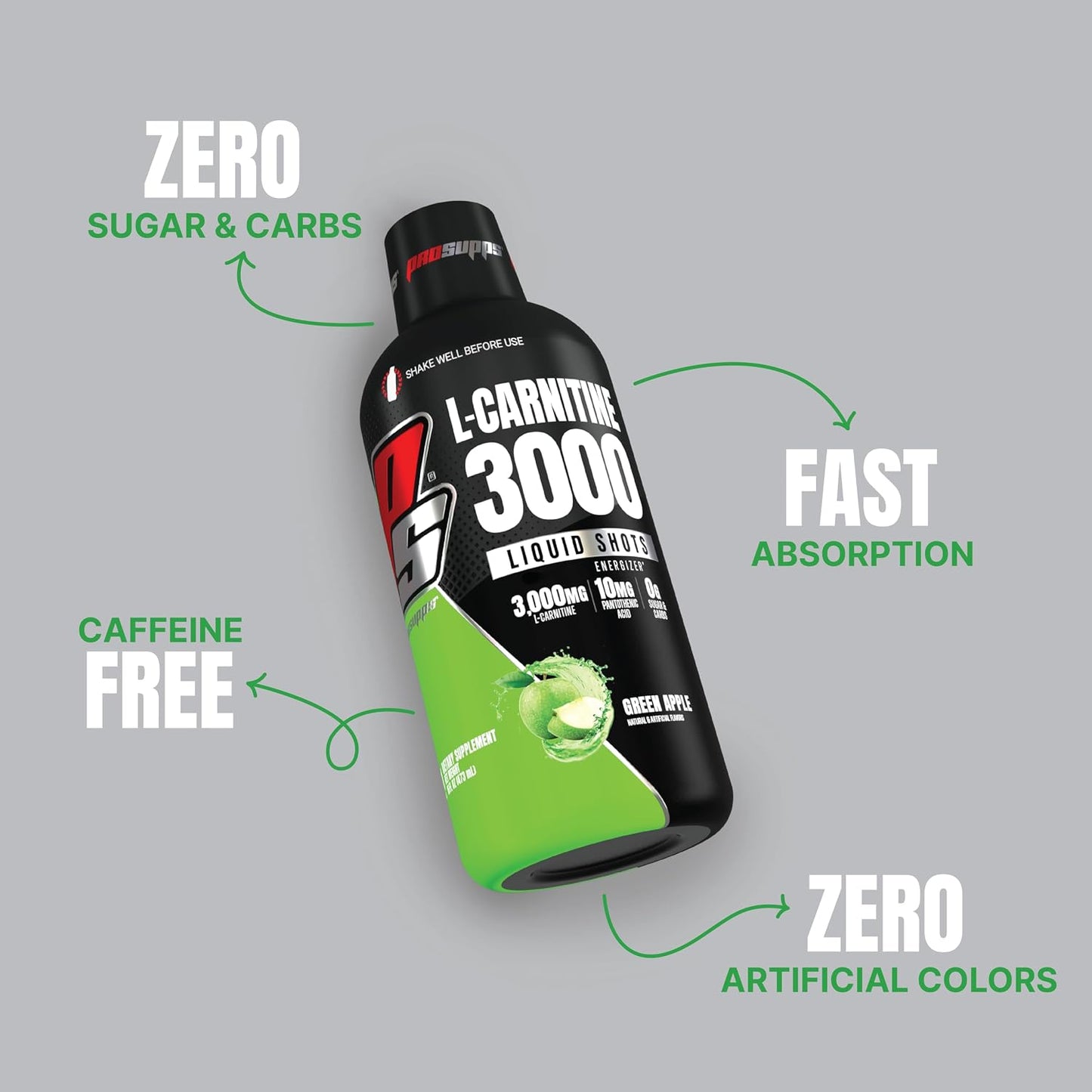 ProSupps L-Carnitine 3000 Green Apple and Dr. Jekyll Signature Blueberry Lemonade Bundle