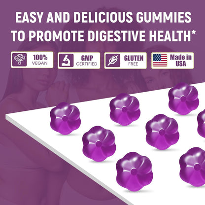 Fiber Gummies (Grape Flavor+ Apple Flavor)