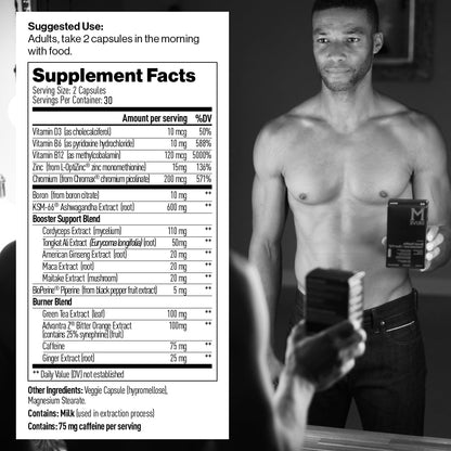 Mdrive Multivitamin Boost and Burn