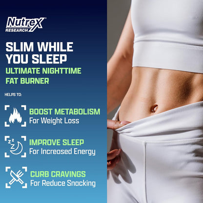 Nutrex Research Lipo 6 Intense and Nighttime AM/PM Bundle