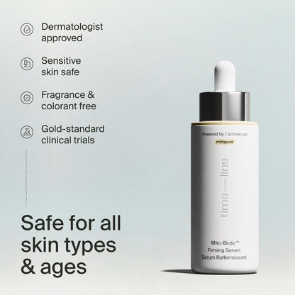 Timeline Mitopure™ Firming Serum Anti-Aging Treatment With Antioxidants - Lifting, Brightening, Hydrating & Wrinkle Reducing For All Skin Types - 1 Fl Oz
