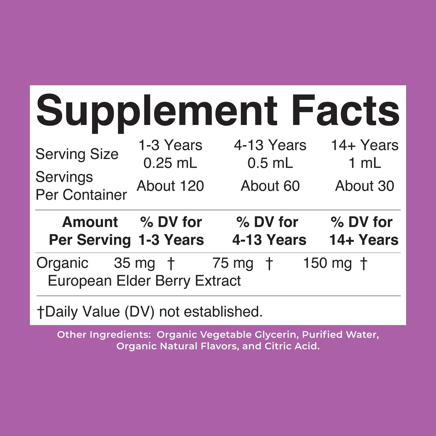 MARYRUTH'S Elderberry Liquid Drops for Adults & Kids | Immune Support | Antioxidant | 150mg Elderberry Extract | USDA Organic | CLP Purity Award | Sugar Free | Vegan | Non-GMO | Gluten Free | 1 oz