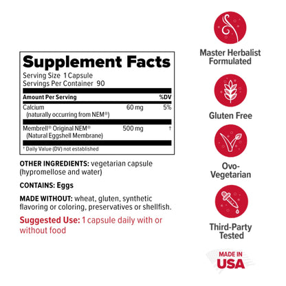 Redd Remedies, Joint Health Original, Helps Strengthen Connective Tissue and Cartilage, 30 Vegetarian Capsules