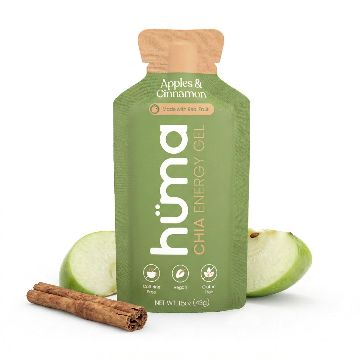 Huma Chia Energy Gel, Variety, 12 Gels