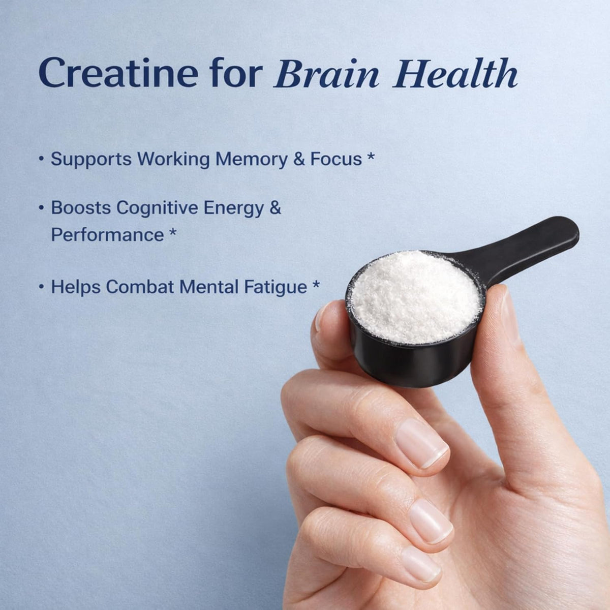 Utzy Naturals CreaBrainIQ | High Dose Creatine Powder - 10g | 45 Servings