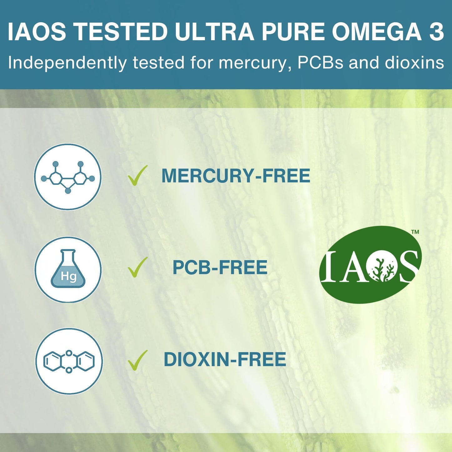Igennus Vegan Omega-3 Algae Oil, IAOS Certified Pure, 400mg DHA & 200mg EPA per Serving, Triglyceride Form, Supports Brain & Heart Health, with Astaxanthin, 60 Small Softgels (30 Servings)