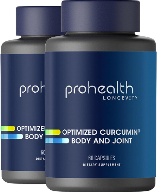 ProHealth Body & Joint - Optimized Curcumin Longvida (60 Veggie Capsules)