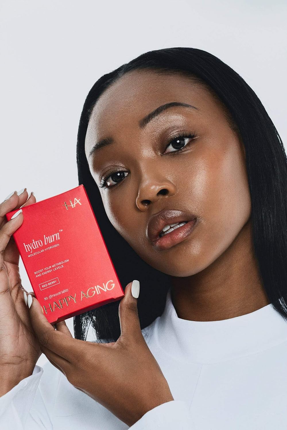 Happy Aging Longevity’s Essential Duo – Longevity Shot + Hydro Burn | Metabolic Health, Energy & Vitality | NAD+ Support + Hydrogen Tablets | 2 Units