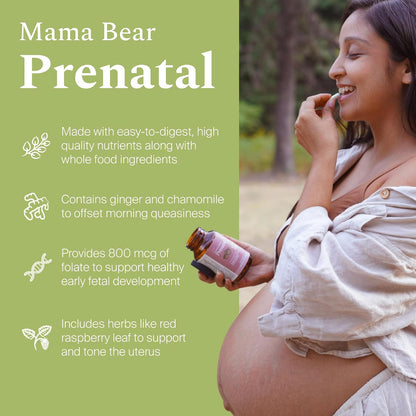 SPRIGS Prenatal Vitamins for Women with Folate Iron Vitamin B12 & A and Minerals | Prenatal Supplement for Conception Pregnancy Nursing | Easy Digest Capsules for Womens Health Support - 120 Count
