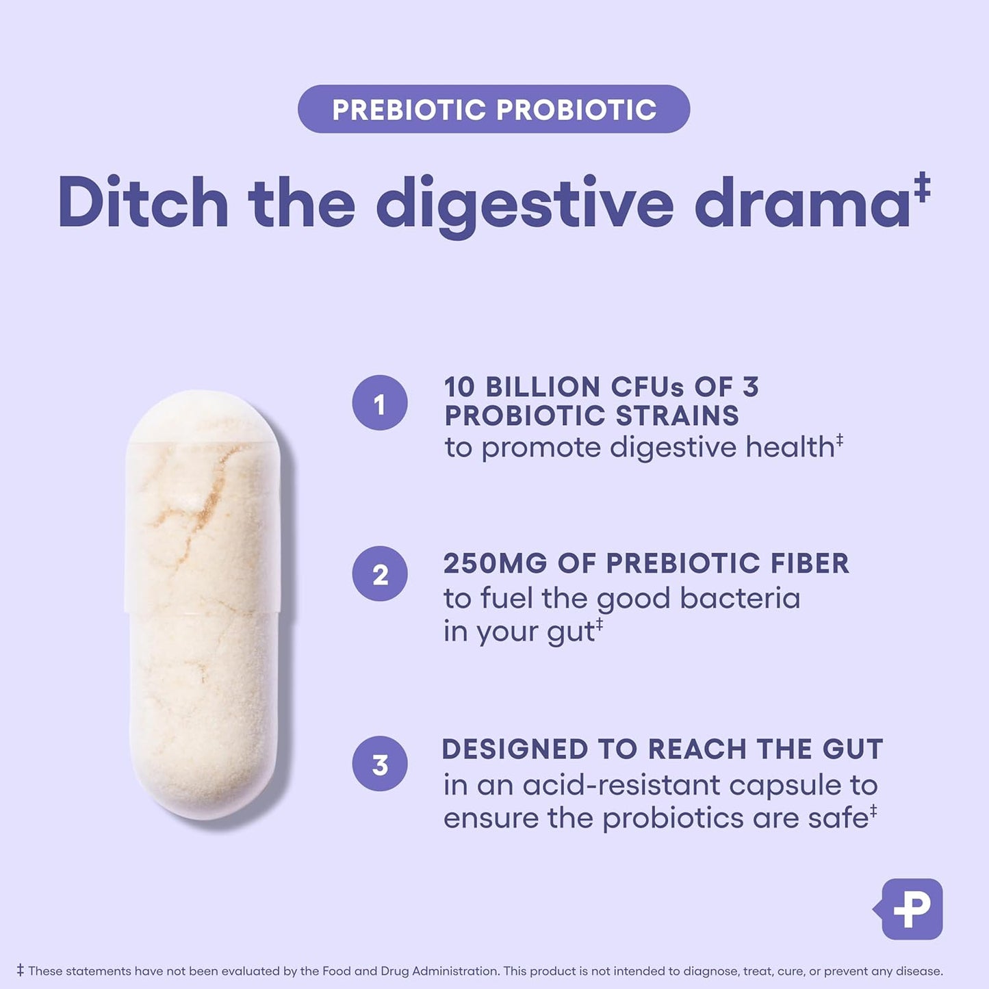 Physician's CHOICE Prebiotic-Probiotic + Digestive Multi-enzymes 60CT - Digestive Health Bundle