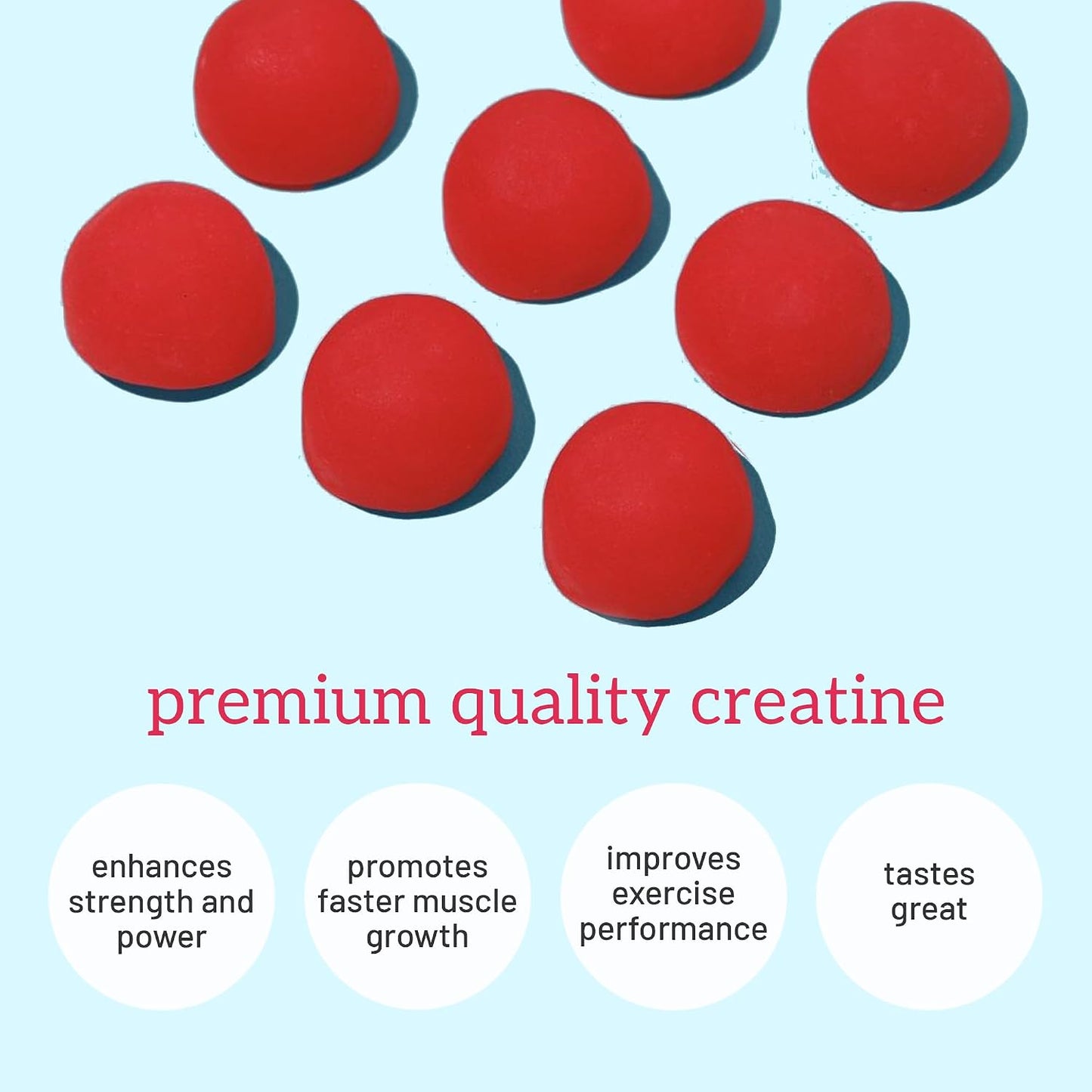Organifi Creatine Chews - Premium Cherry Chews to Perform, Look, and Feel Better, 30-Day Supply