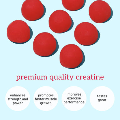 Organifi Creatine Chews - Premium Cherry Chews to Perform, Look, and Feel Better, 30-Day Supply