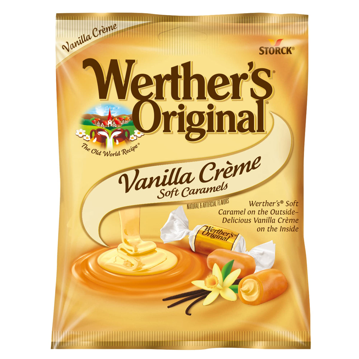 Werther's Original Sugar Free Hard Candies 1.46 Oz (3 Pack)
