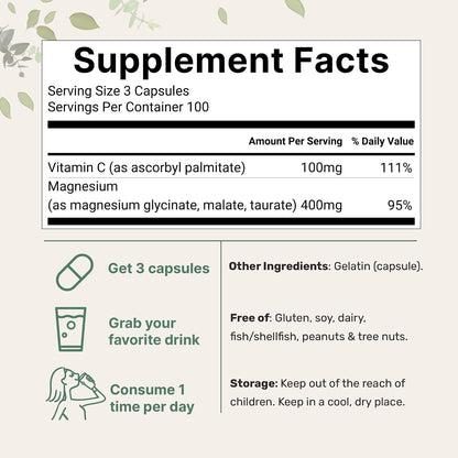 Micro Ingredients Vitamin D3 10,000iu + K2 200mcg Softgels & Pure Triple Magnesium Complex 400mg Capsules | 2 Pack Bundle | Essential D & K Sunshine Vitamins | Glycinate, Malate, & Taurate Forms