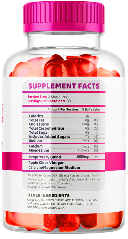 5 Pack - Bliss Keto ACV Gummies Advanced Weight Loss, Bliss ACV Active Gummies