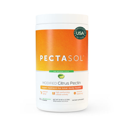 EcoNugenics PectaSol Modified Citrus Pectin – 184g Berry Powder – Total-Body Health Supplement to Support Immune System, Inflammation Response & Healthy Aging + Maintain Healthy Galectin-3 Levels