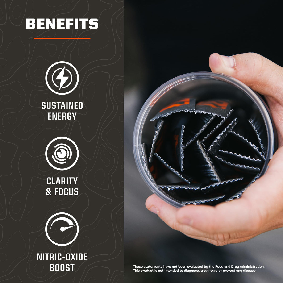 MTN OPS Ignite Energy Powder, Zero Sugar, Tiger's Blood