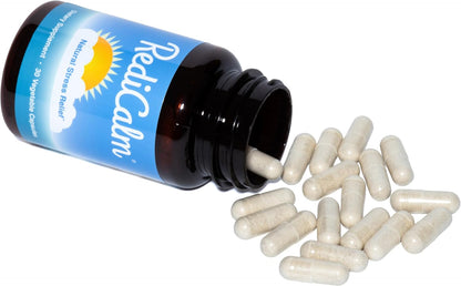 RediCalm Natural Stress Relief and Calming Supplement, Vegan, Gluten-Free | Promotes Relaxation, Mental Clarity, and Emotional Balance While Easing Tension, Worry, and Restlessness, 30-Day Supply