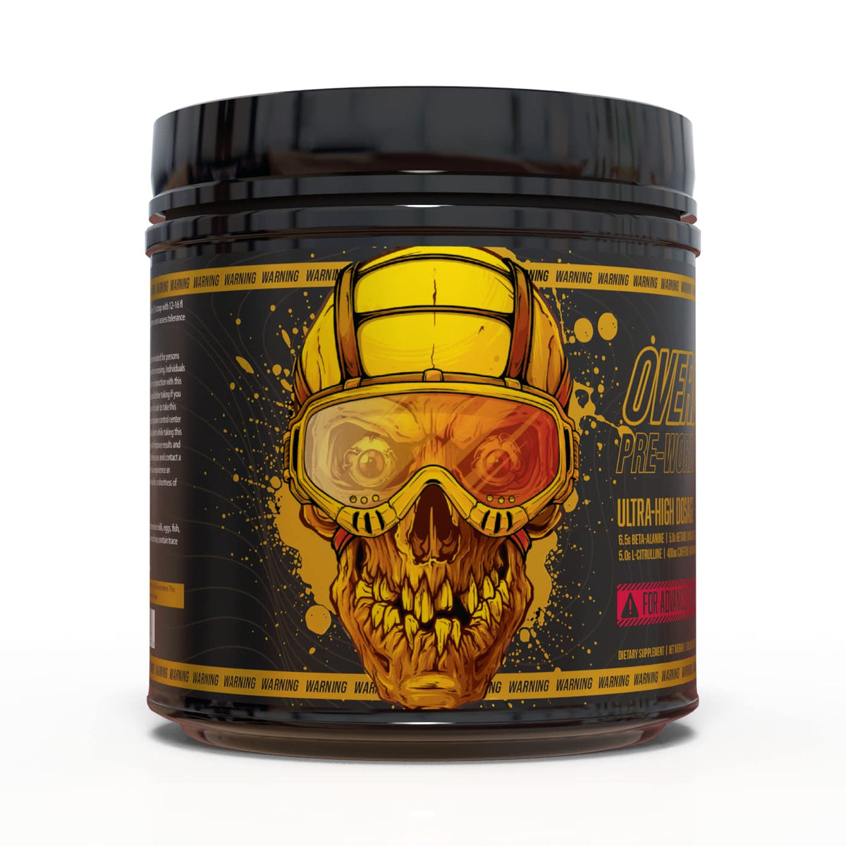 OVERDOS3D Pre-Workout Powder | Ultra-High Dosage | for Advanced Users ONLY