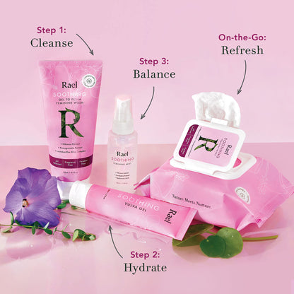 Rael Vaginal Moisturizer, Soothing Vulva Gel - pH Balance Intimate Skin Care for Women, All Skin Types
