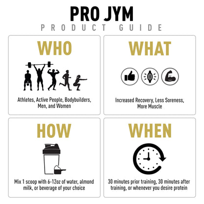 Pro JYM Protein Powder - Egg White, Milk, Whey Protein Isolates & Micellar Casein