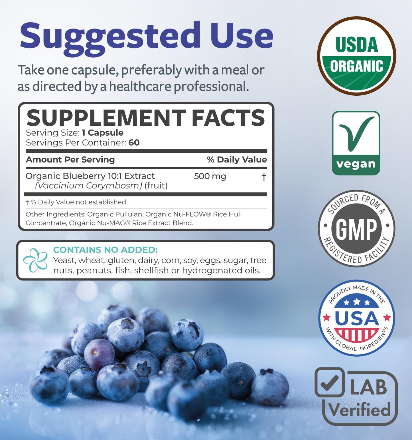 Organic Cranberry Pills - Vegan Supplement for Urinary Tract Health & Kidney Cleanse - Cranberry Pills for Women 500mg 50:1 Cranberry Concentrate Per Serving - Urinary Tract Support - 60 Capsules