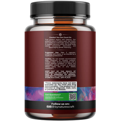 Green Coffee Bean Extract for Uric Acid Cleanse & Detox - Green Coffee Beans with Turmeric, Tart Cherry & Celery Seed for Adults - Uric Acid Flush for Antioxidant Support - Kidney Cleanser - 120 Ct