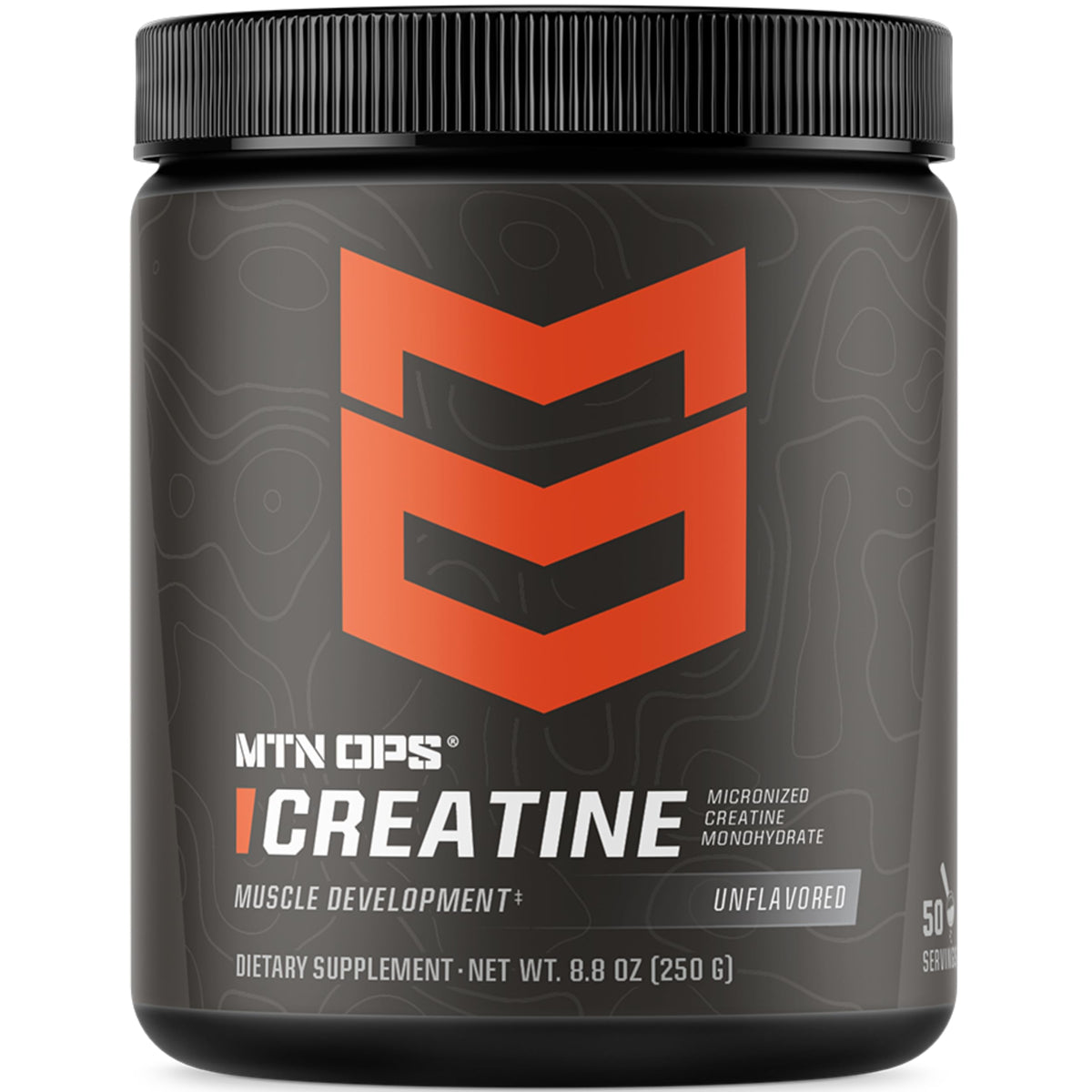 MTN OPS Creatine Gummies, 5g Creatine Monohydrate, Blue Razz, 100 Ct