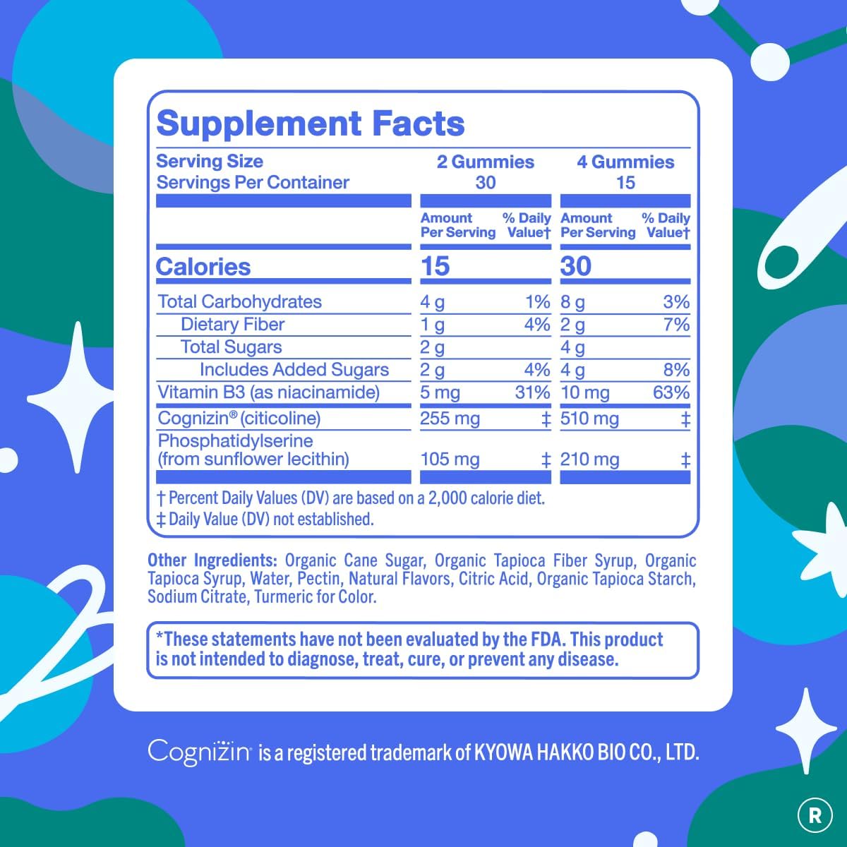 FIRST DAY Teen's Multivitamin, Calming Magnesium & Brain Focus Gummies | Daily Nutrients, Mood, & Focus | Clean Label Project Verified® | Vegan | 30-Day Supply